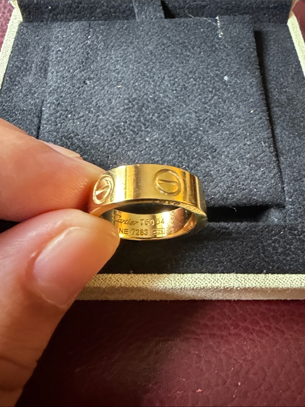 women’s Gold Band